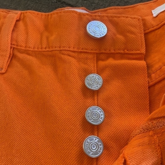 FRAME
Le Slouch High Waist Straight Leg Jeans -
Orange Crush - Picture 11 of 14